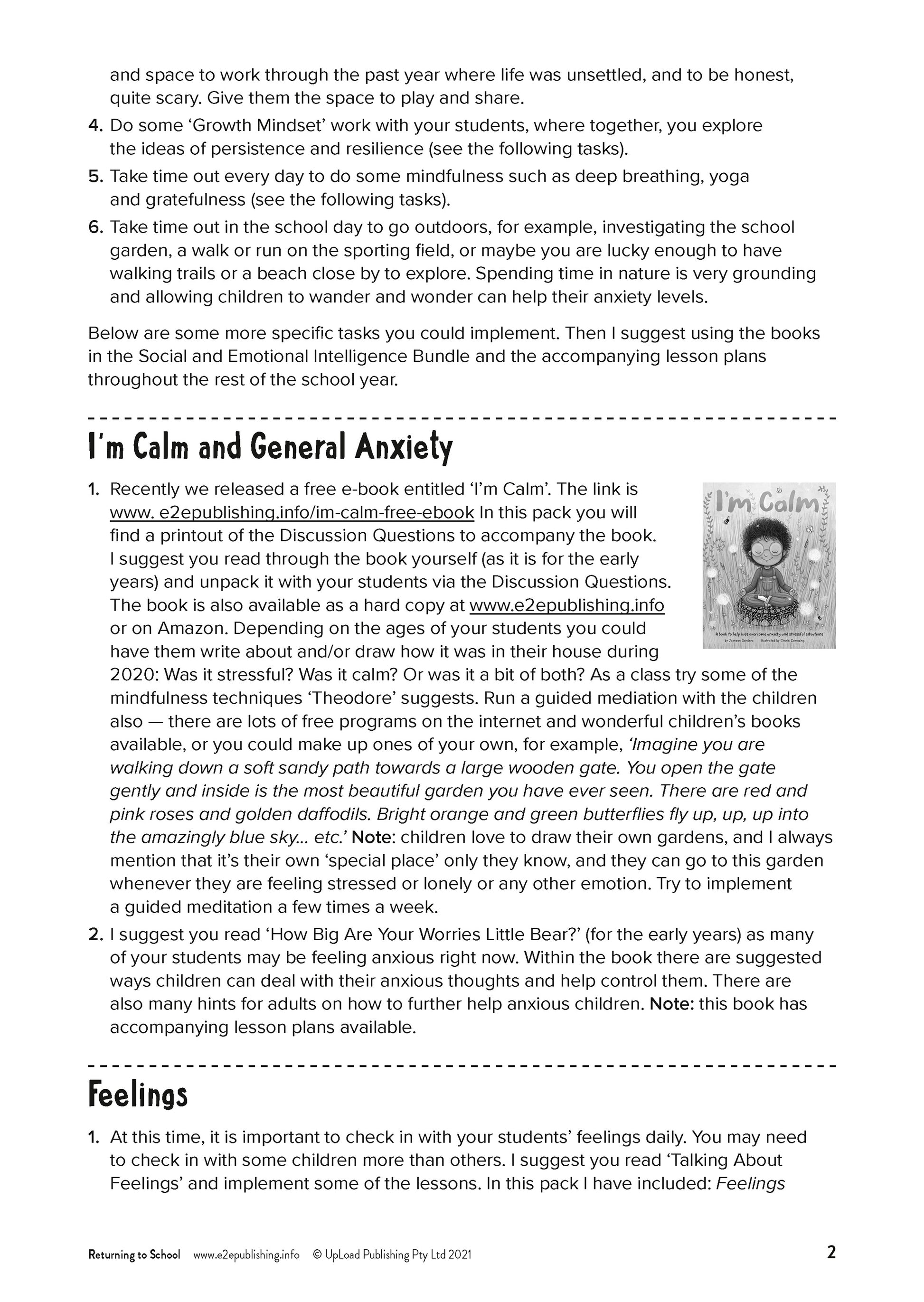 A children's educational activity sheet produced by Educate2Empower