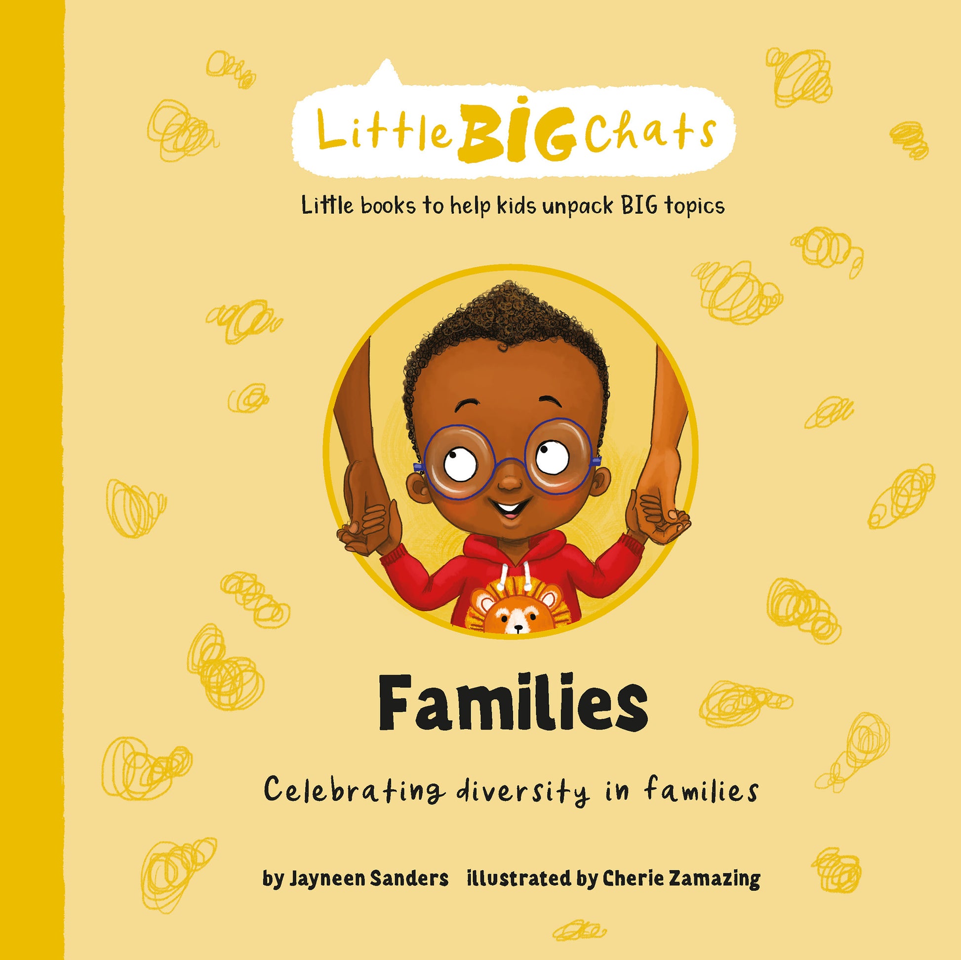 The cover of the Little BIG Chats book ‘Families’ by Jayneen Sanders.
