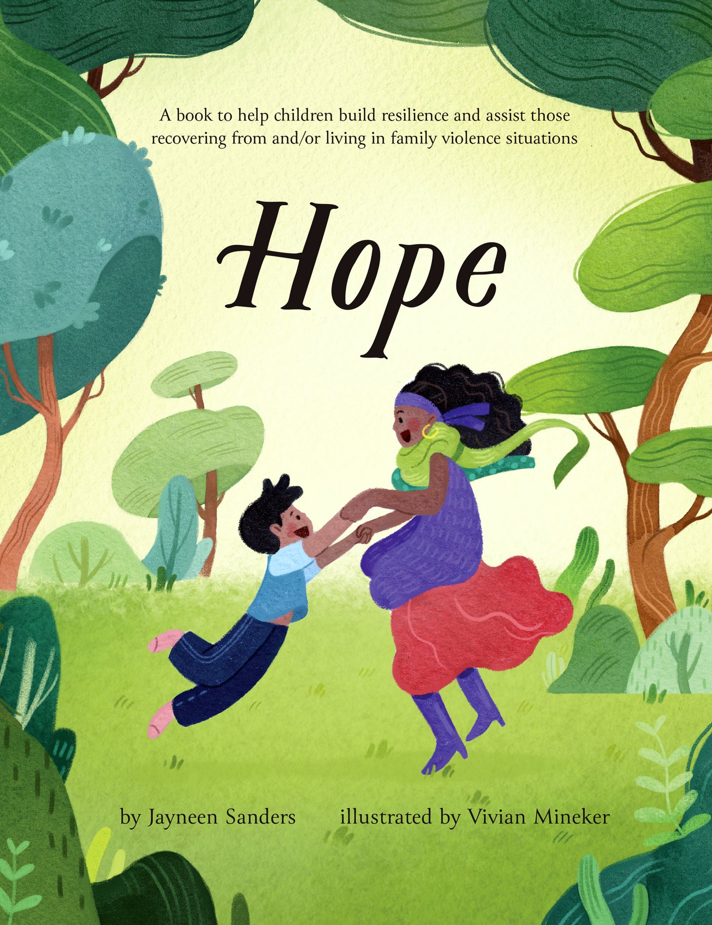 The cover of the book ‘Hope’ by Jayneen Sanders.