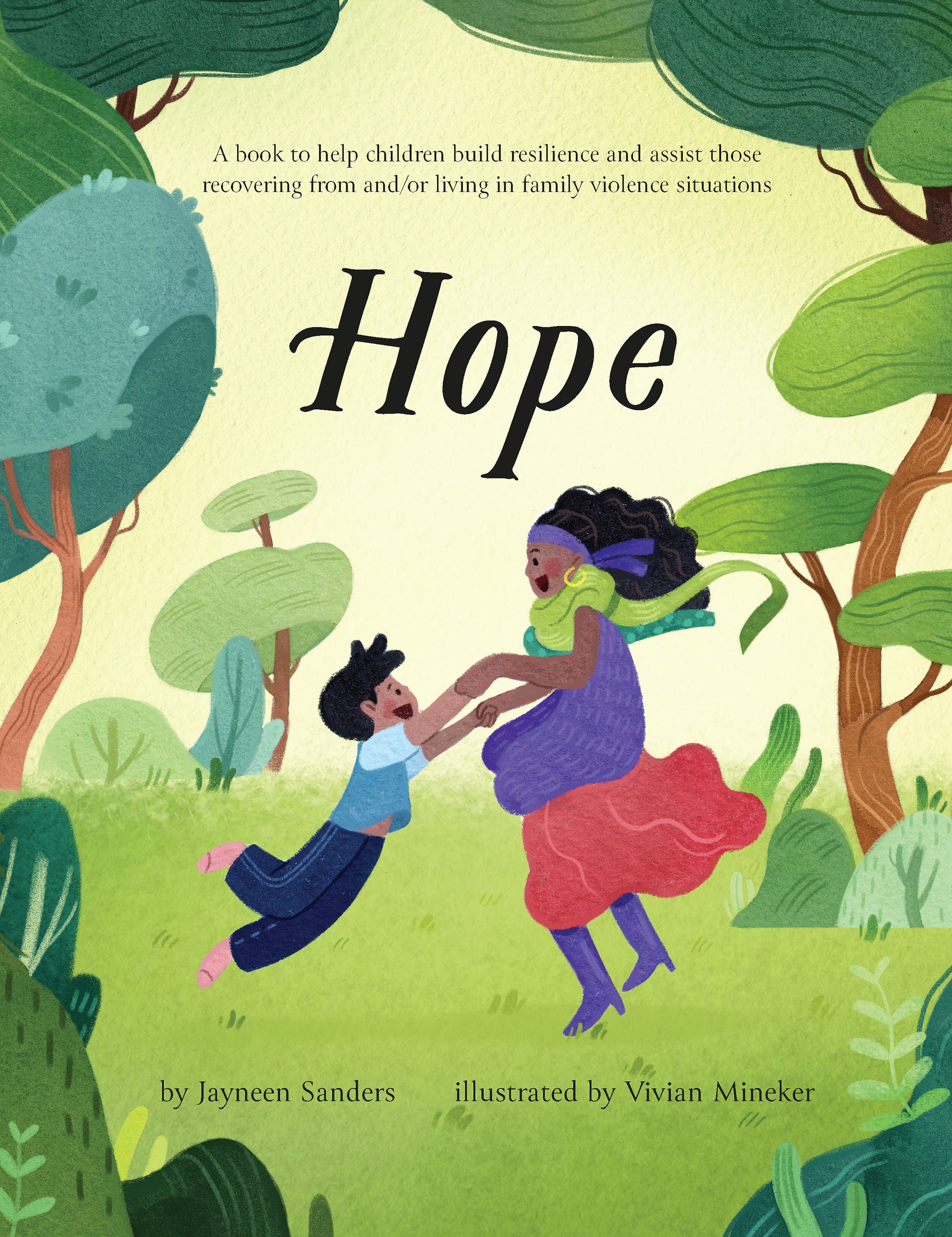 The cover of the book ‘Hope’ by Jayneen Sanders.