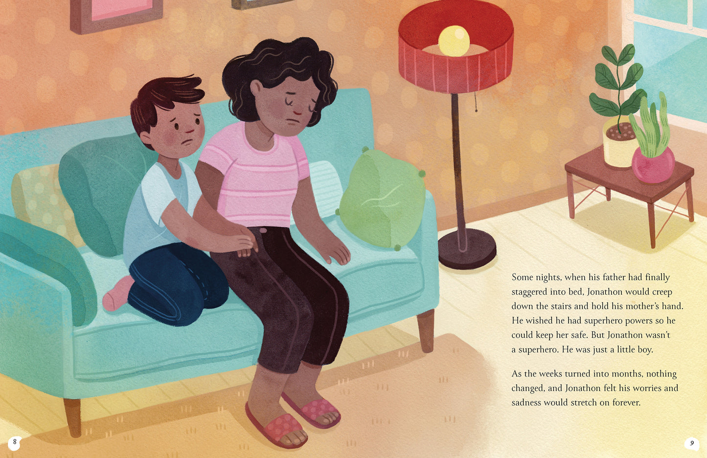 A page from the book 'Hope' by Jayneen Sanders
