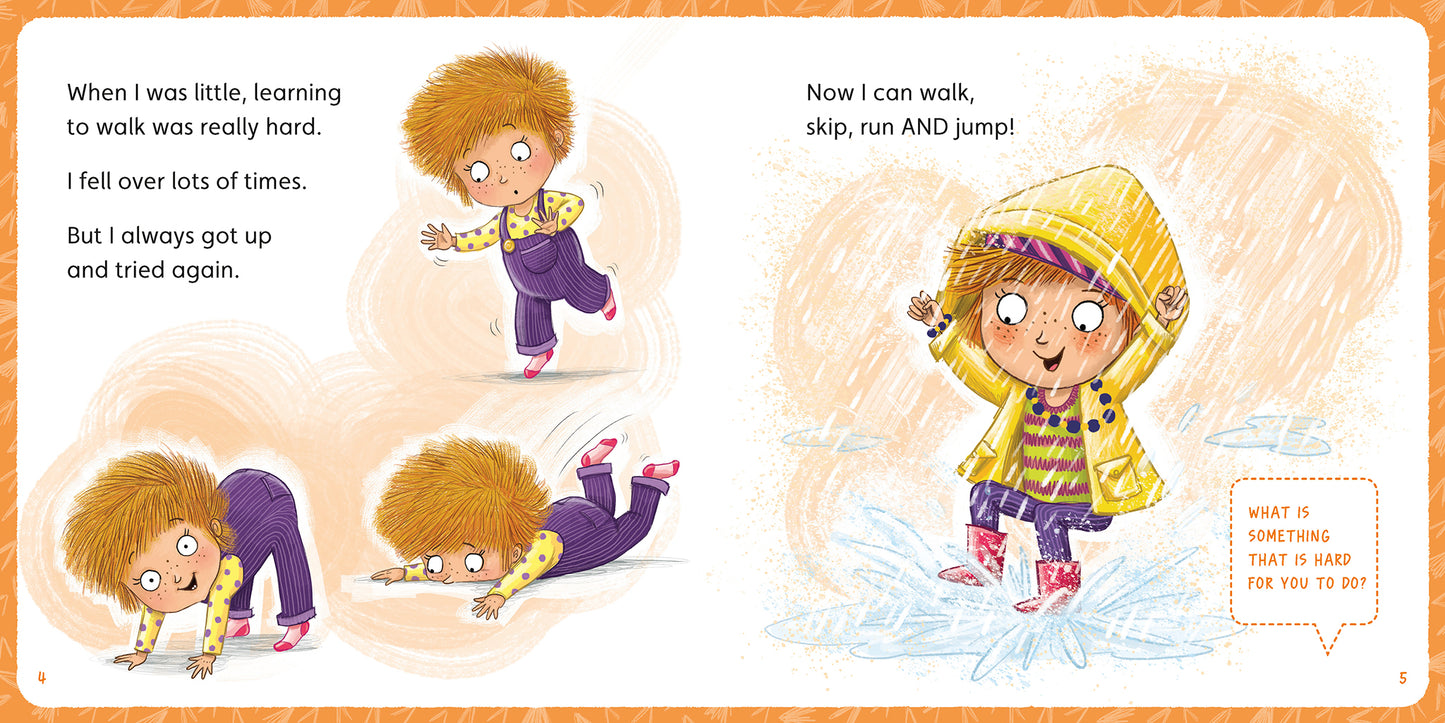 A page from the Little BIG Chats book 'I Always Try' by Jayneen Sanders