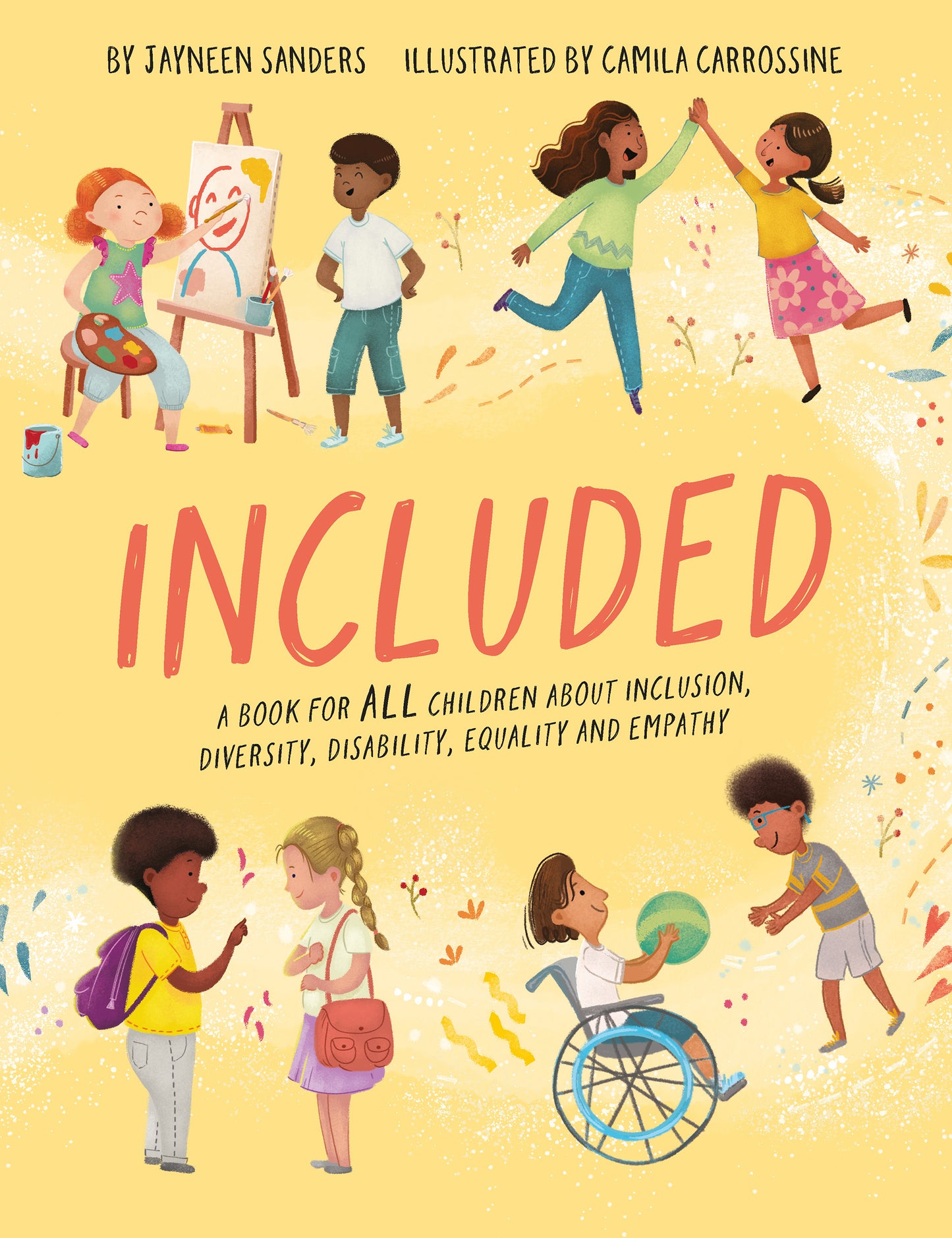 The cover of the book ‘Included’ by Jayneen Sanders.