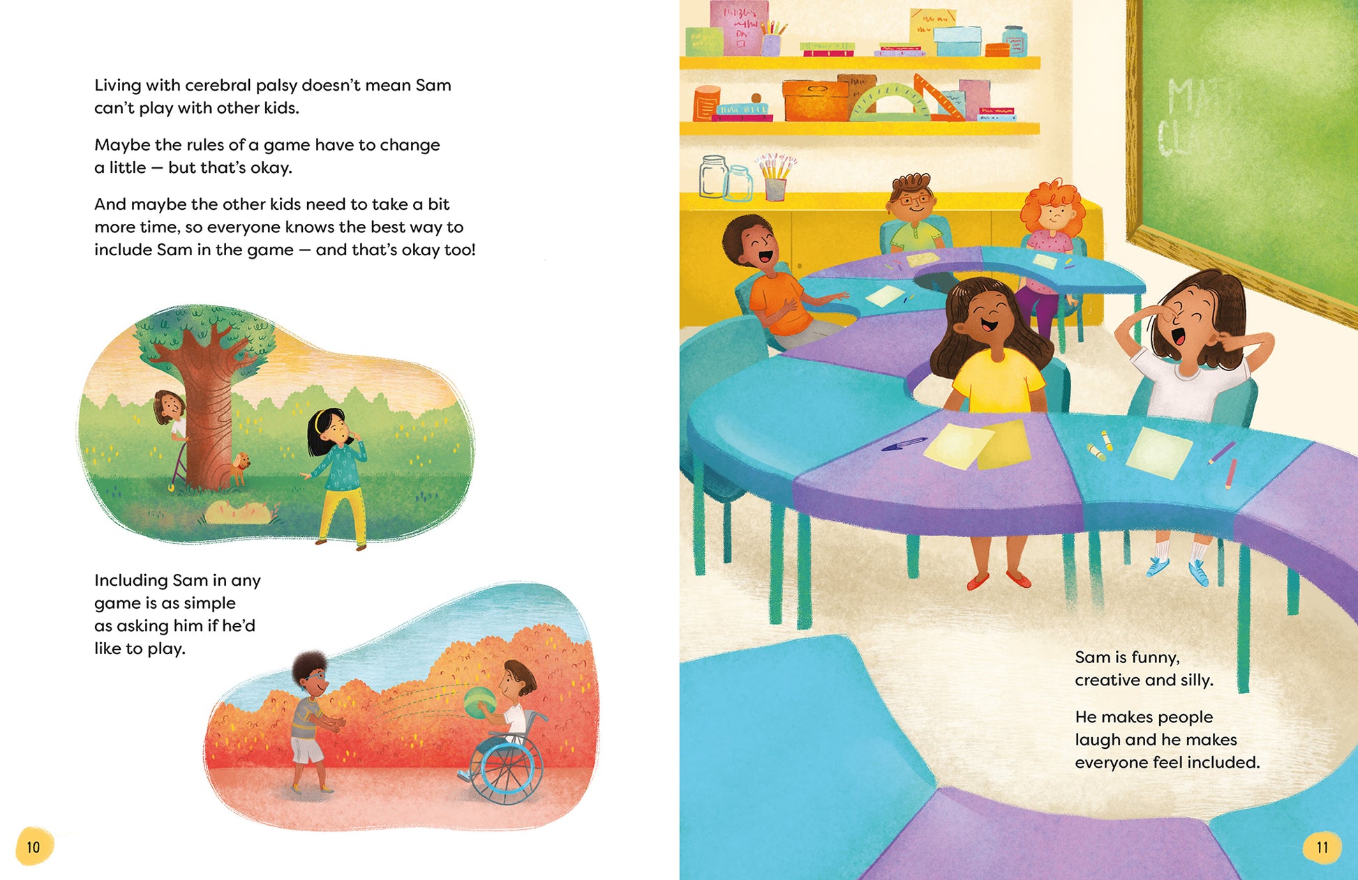 A page from the book 'Included' by Jayneen Sanders