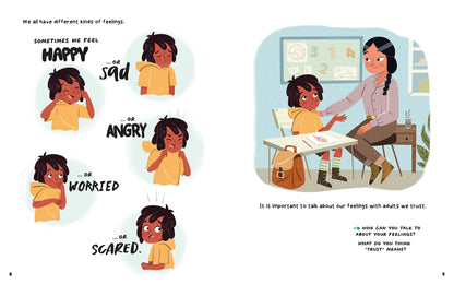 A page from the book 'My Body! What I Say Goes!' by Jayneen Sanders